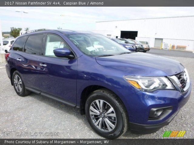 2017 Nissan Pathfinder SV 4x4 in Caspian Blue