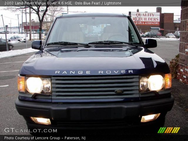2002 Land Rover Range Rover 4.6 HSE in Oslo Blue Pearl