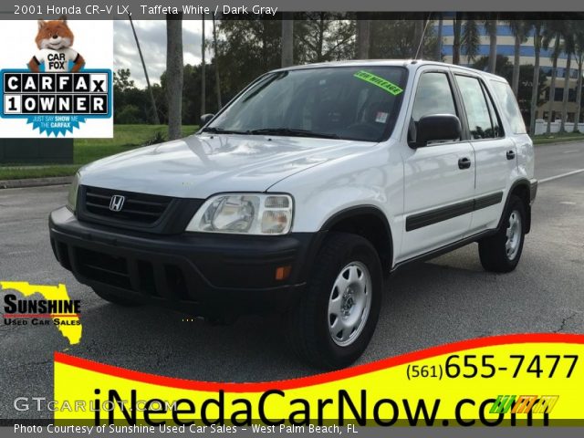 2001 Honda CR-V LX in Taffeta White