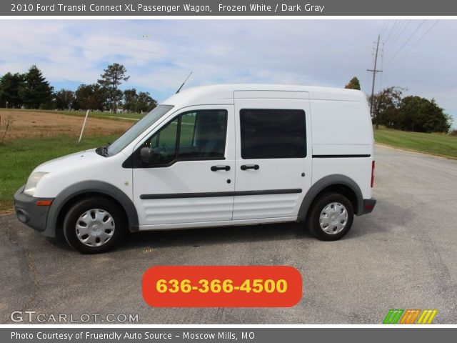2010 Ford Transit Connect XL Passenger Wagon in Frozen White