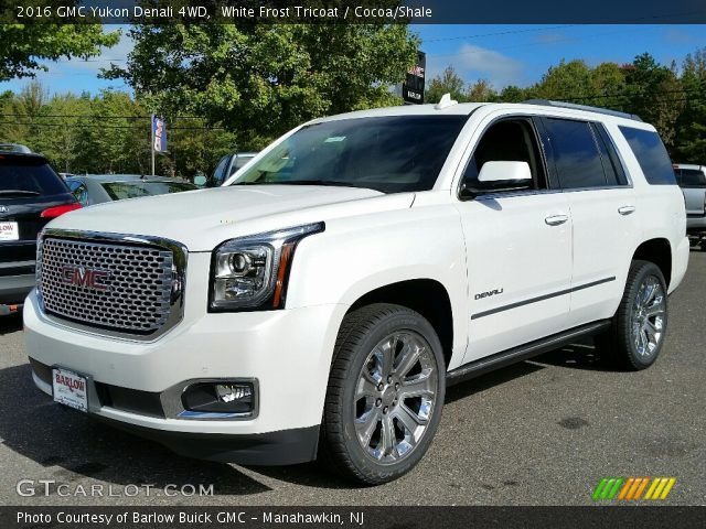 2016 GMC Yukon Denali 4WD in White Frost Tricoat