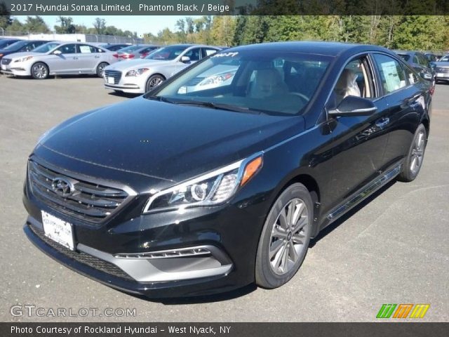 2017 Hyundai Sonata Limited in Phantom Black