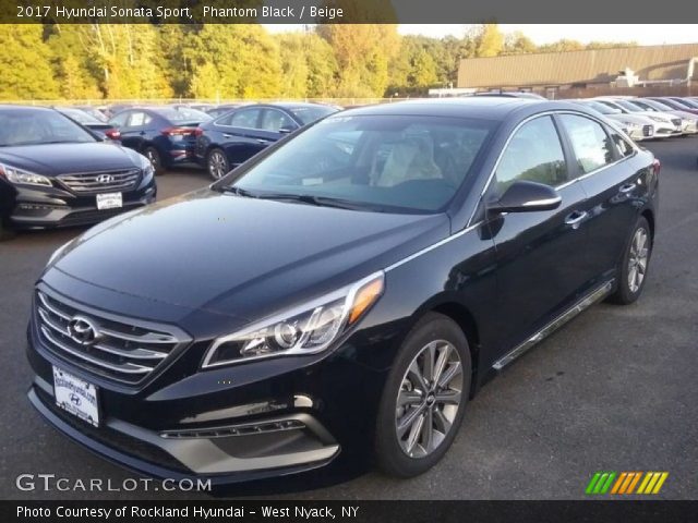 2017 Hyundai Sonata Sport in Phantom Black