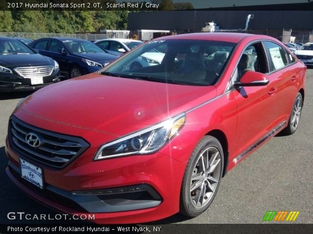 2017 Hyundai Sonata Sport 2.0T in Scarlet Red