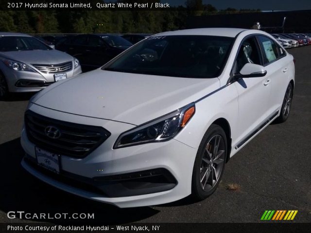 2017 Hyundai Sonata Limited in Quartz White Pearl