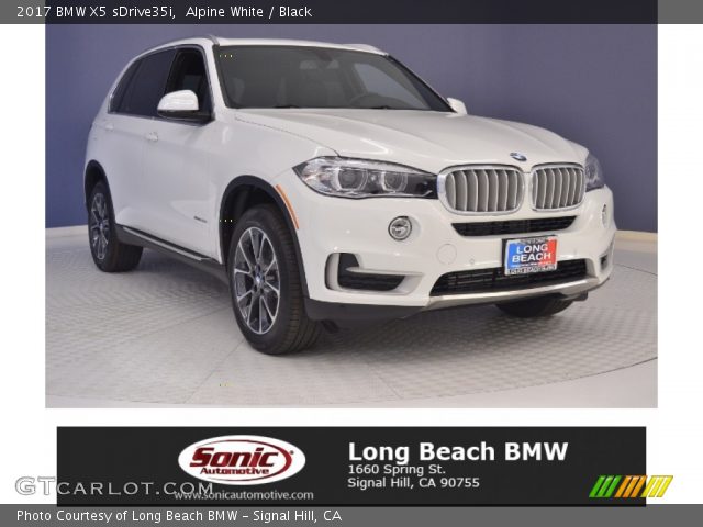 2017 BMW X5 sDrive35i in Alpine White