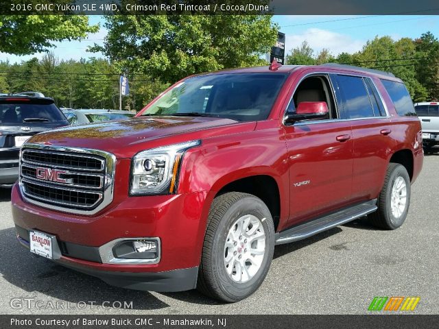 2016 GMC Yukon SLE 4WD in Crimson Red Tintcoat