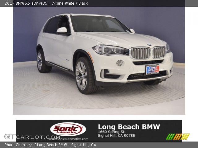 2017 BMW X5 sDrive35i in Alpine White