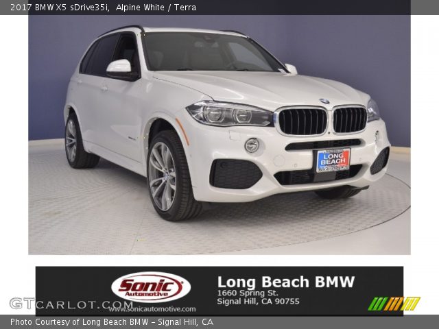 2017 BMW X5 sDrive35i in Alpine White