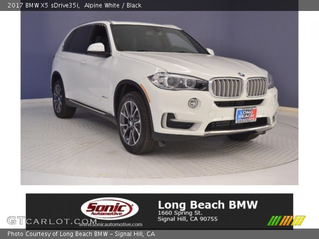 2017 BMW X5 sDrive35i in Alpine White