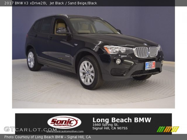 2017 BMW X3 xDrive28i in Jet Black