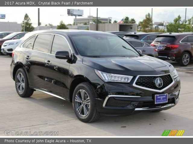 2017 Acura MDX  in Crystal Black Pearl