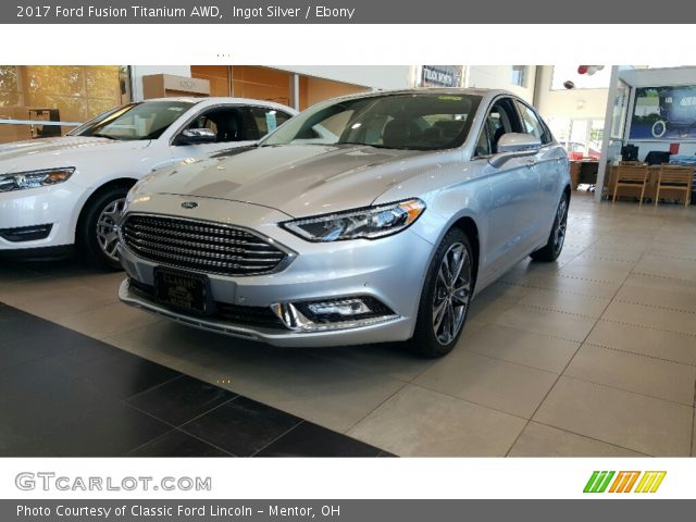 2017 Ford Fusion Titanium AWD in Ingot Silver