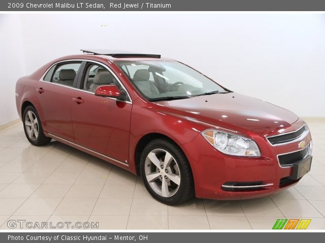 2009 Chevrolet Malibu LT Sedan in Red Jewel