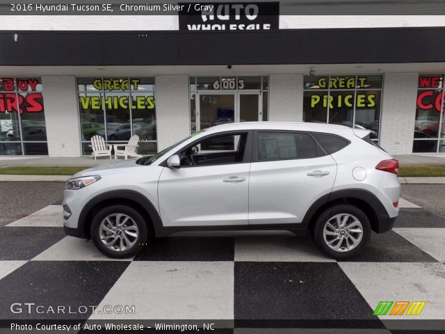 2016 Hyundai Tucson SE in Chromium Silver
