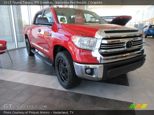 2017 Toyota Tundra SR5 CrewMax in Barcelona Red Metallic
