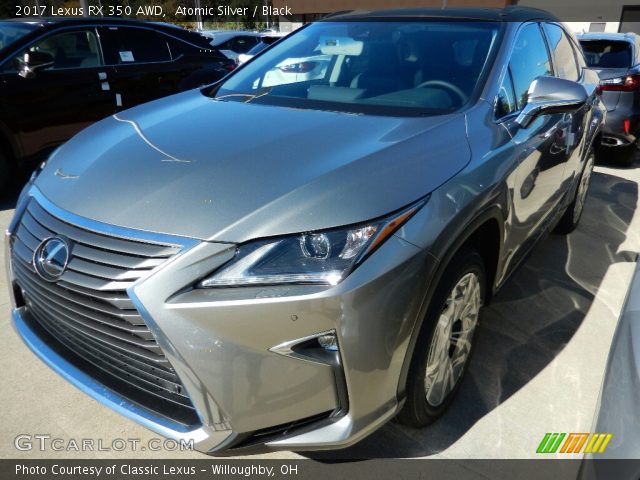2017 Lexus RX 350 AWD in Atomic Silver