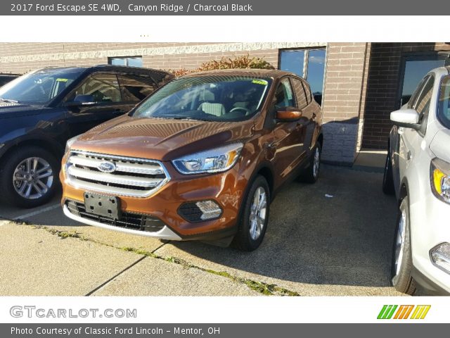 2017 Ford Escape SE 4WD in Canyon Ridge