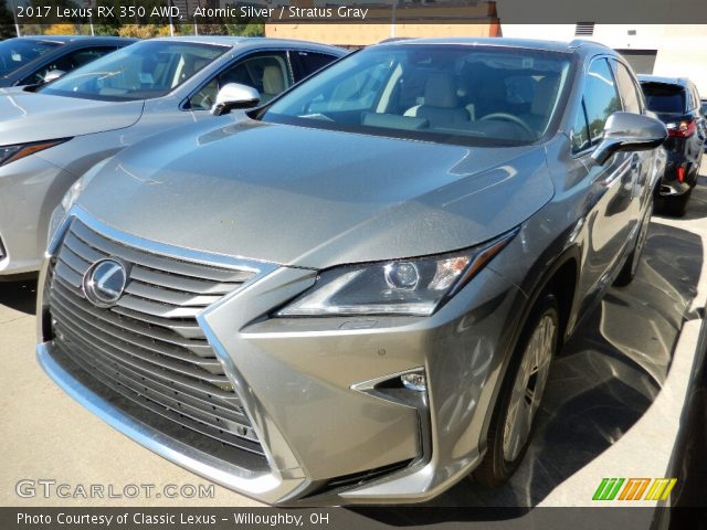 2017 Lexus RX 350 AWD in Atomic Silver