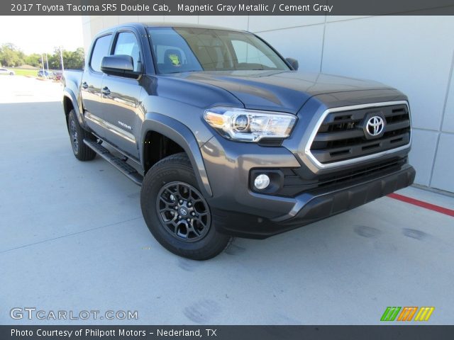 2017 Toyota Tacoma SR5 Double Cab in Magnetic Gray Metallic