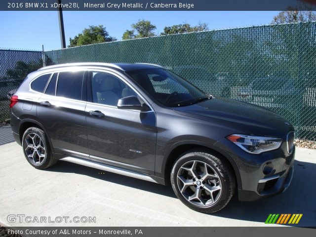2016 BMW X1 xDrive28i in Mineral Grey Metallic