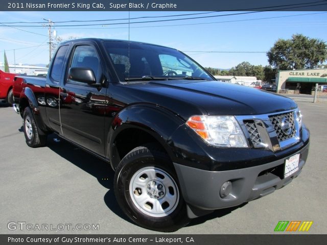 2011 Nissan Frontier S King Cab in Super Black