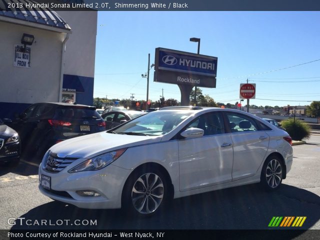 2013 Hyundai Sonata Limited 2.0T in Shimmering White