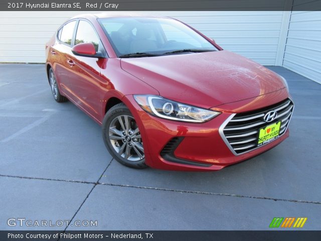 2017 Hyundai Elantra SE in Red