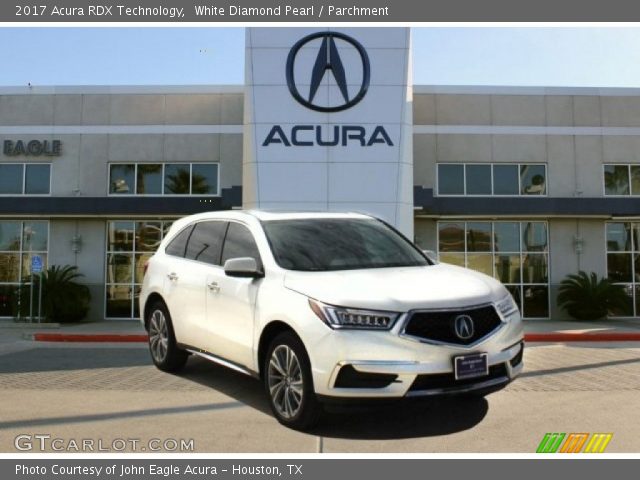 2017 Acura RDX Technology in White Diamond Pearl