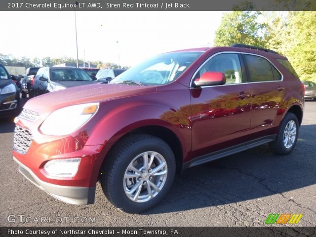 2017 Chevrolet Equinox LT AWD in Siren Red Tintcoat