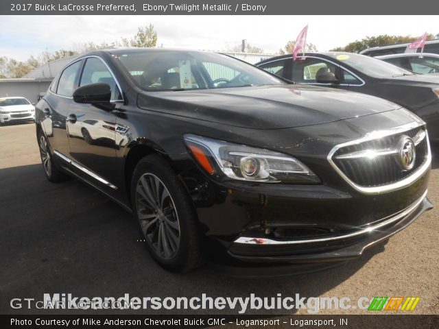 2017 Buick LaCrosse Preferred in Ebony Twilight Metallic