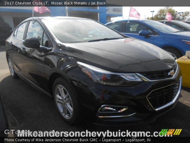 2017 Chevrolet Cruze LT in Mosaic Black Metallic