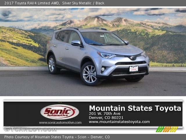 2017 Toyota RAV4 Limited AWD in Silver Sky Metallic