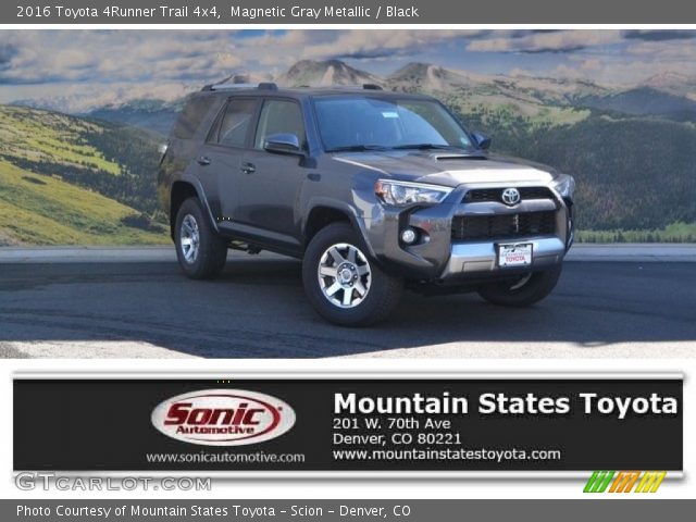 2016 Toyota 4Runner Trail 4x4 in Magnetic Gray Metallic