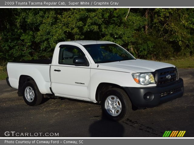 2009 Toyota Tacoma Regular Cab in Super White