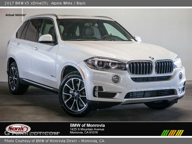 2017 BMW X5 xDrive35i in Alpine White