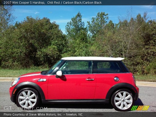 2007 Mini Cooper S Hardtop in Chili Red