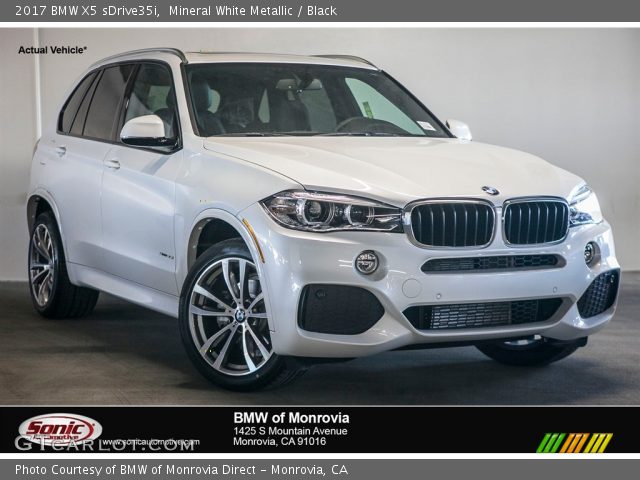 2017 BMW X5 sDrive35i in Mineral White Metallic