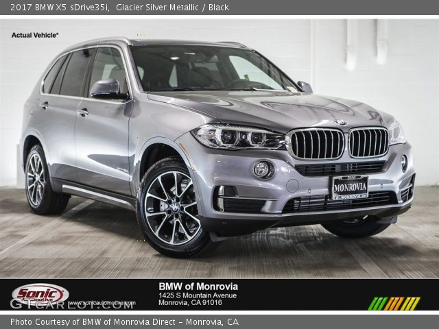 2017 BMW X5 sDrive35i in Glacier Silver Metallic