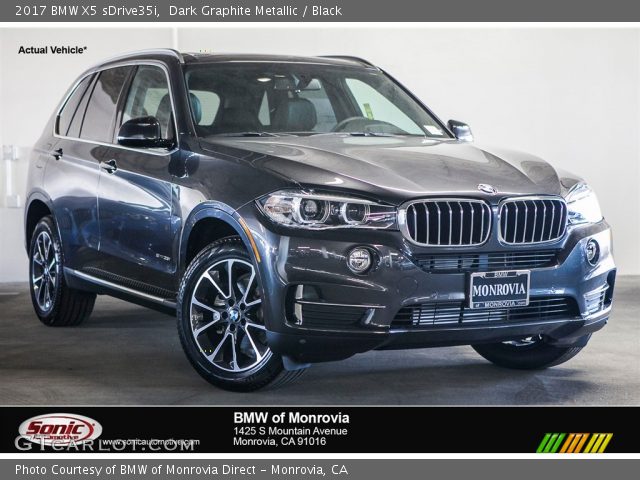 2017 BMW X5 sDrive35i in Dark Graphite Metallic