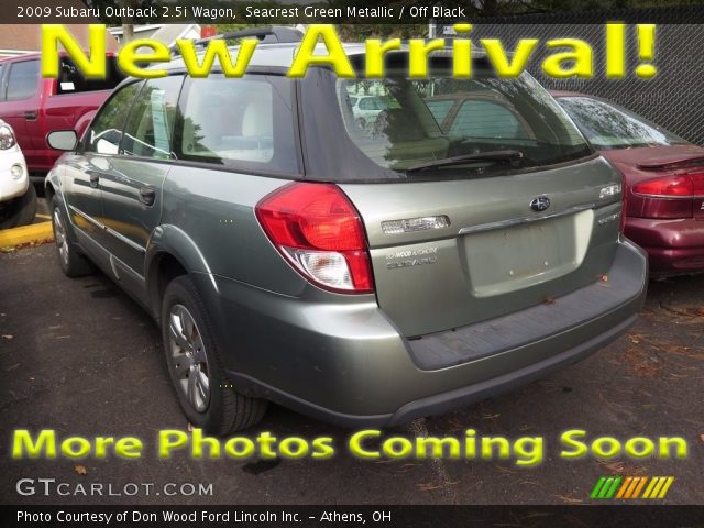 2009 Subaru Outback 2.5i Wagon in Seacrest Green Metallic