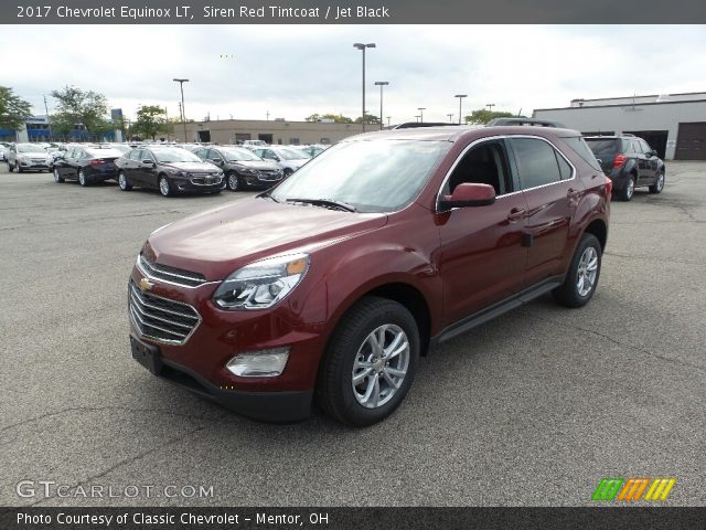 2017 Chevrolet Equinox LT in Siren Red Tintcoat