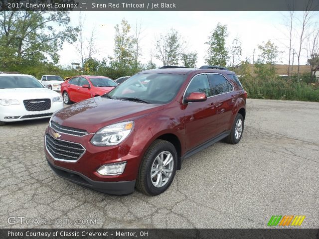 2017 Chevrolet Equinox LT in Siren Red Tintcoat