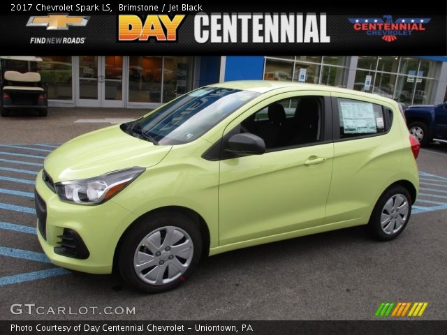 2017 Chevrolet Spark LS in Brimstone