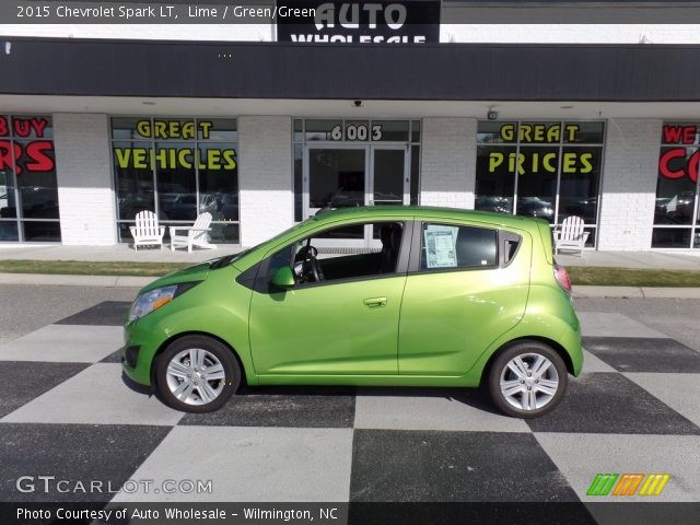 2015 Chevrolet Spark LT in Lime