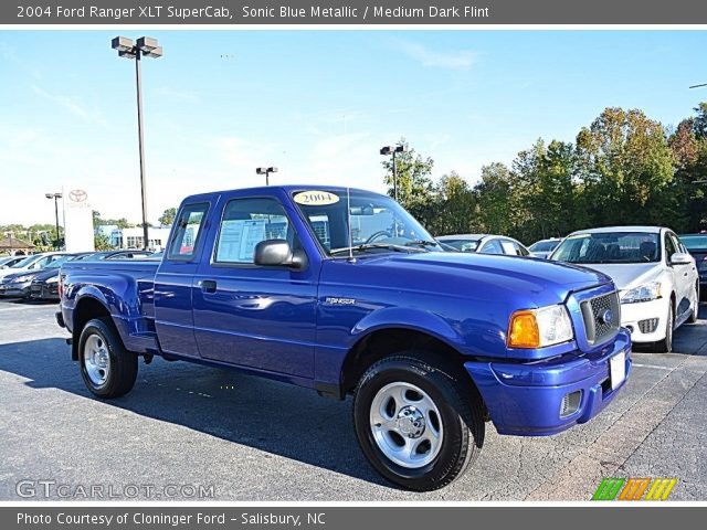 2004 Ford Ranger XLT SuperCab in Sonic Blue Metallic