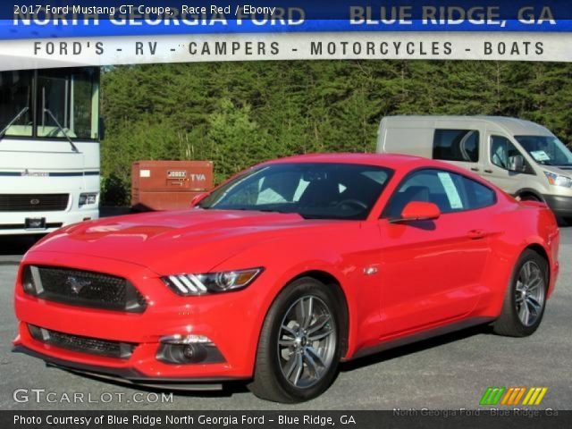 2017 Ford Mustang GT Coupe in Race Red