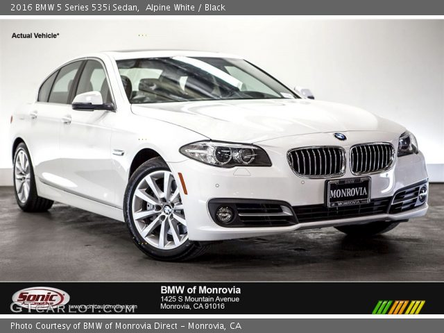 2016 BMW 5 Series 535i Sedan in Alpine White