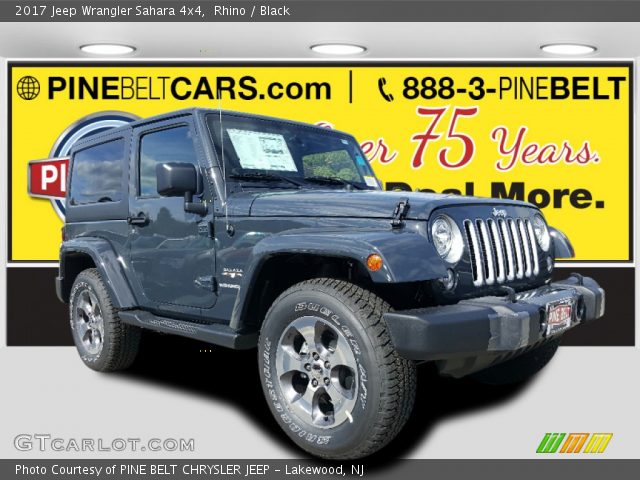 2017 Jeep Wrangler Sahara 4x4 in Rhino