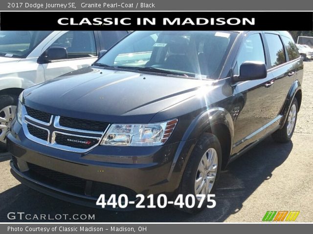2017 Dodge Journey SE in Granite Pearl-Coat